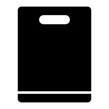 Cutting Board Vector Icon Design Illustration Stock Illustration