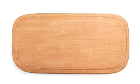 Cutting board on white Stock Photos