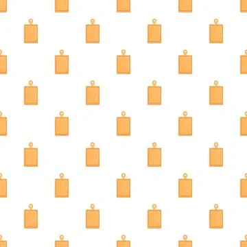 Cutting boards repeating pattern for food preparation background 스톡 일러스트