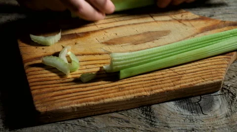 Cutting boards vegetables Stock Footage 62748152