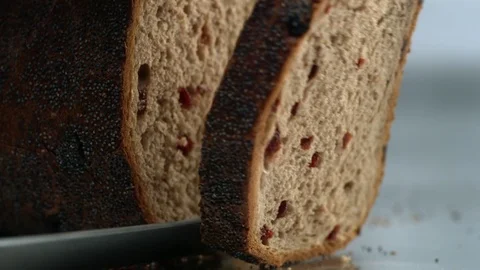   Cutting bread Video stock 81806990