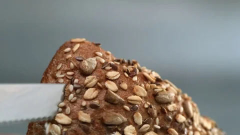  Cutting bread Stock-Footage 81807061