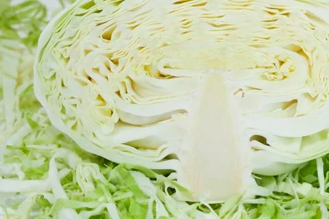 Cutting cabbage Stock Photos