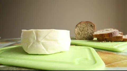 Cutting cheese Stock Footage 8981107