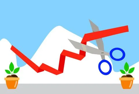 Cutting Concept Illustration Stock Illustration