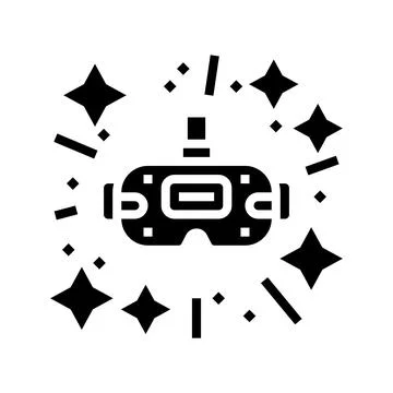 Cutting edge design tech enthusiast glyph icon vector illustration Stock Illustration
