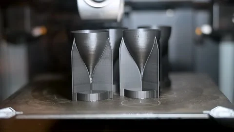 Cutting-edge tech reshapes warfare as Ukraine drone prints expendable drone Stock Footage 313622662