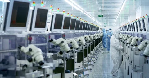 Cutting Edge Technology Lab Research Team 8K Stock Footage 340061306