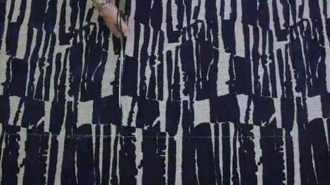 Cutting Fabric 스톡 동영상 139719704