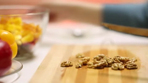 To cutting  food 2 Video stock 308865062