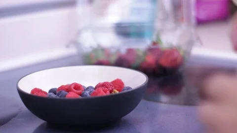 Cutting Fruit Stock Footage 90756705