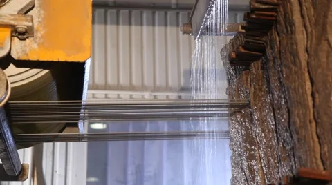 Cutting granite Video stock 48953978