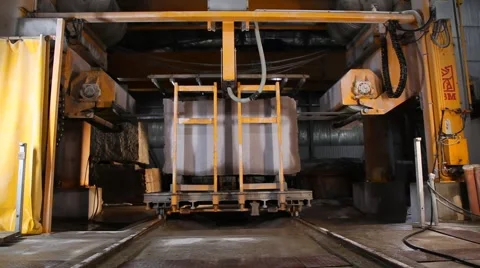 Cutting granite Video stock 48954146