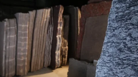 Cutting granite Video stock 48954557