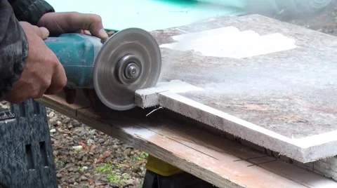 Cutting Granite 動画素材 52703815