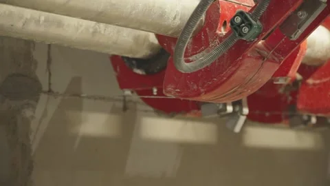 Cutting the hardened mixture Stock-Footage 271054787