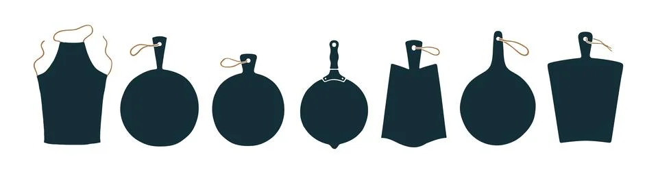 Cutting kitchen board Stock Illustration