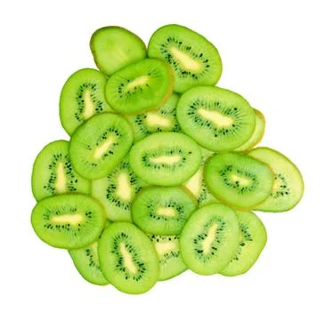 Cutting kiwi Stock Photos