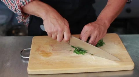 Cutting leaves Video stock 50931086