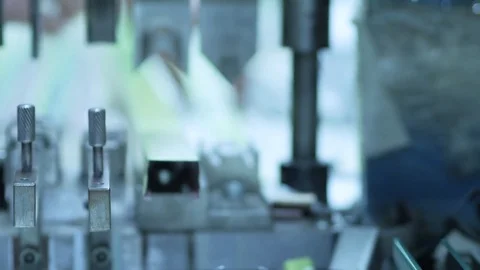 Cutting ledges on the machine Stock Footage 69775817