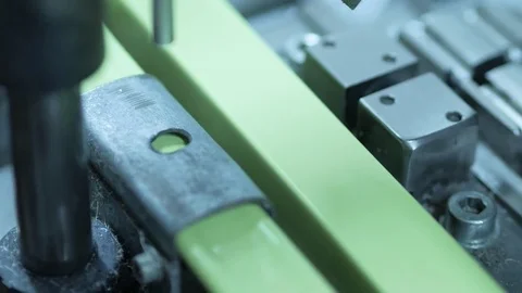 Cutting ledges on the machine Stock Footage 69775832