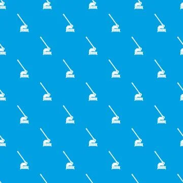 Cutting machine pattern seamless blue イラスト素材