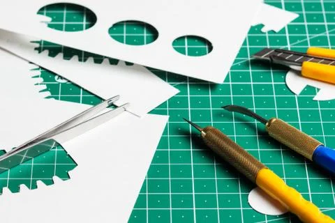 Cutting mat Stock Photos