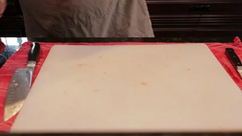 Cutting Meat Video stock 142241682