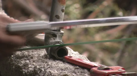 Cutting metal Stock-Footage 5186852