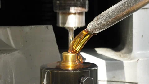 Cutting metal modern processing technology. Stock Footage 162695350