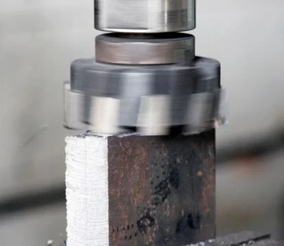 Cutting of metal Stock Photos