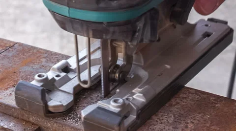 Cutting metal workpiece Video stock 50693541