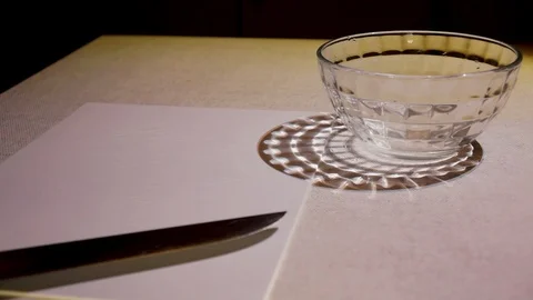 Cutting of onion for salad and meat Stock Footage 122117357