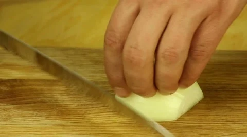 Cutting onions Stock Footage 48065965