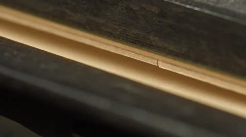 Cutting paper close up Stock Footage 59185637