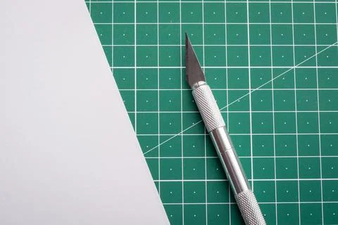 Cutting paper concept Stock Photos