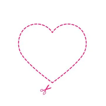 Cutting paper practice, printable Actitvity template Illustrazione stock