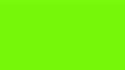 Cutting paper into two halfs to reveal green screen realistic video transition Stock Footage 300023570