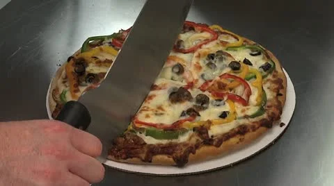 Cutting Pizza Vidéo 12063416