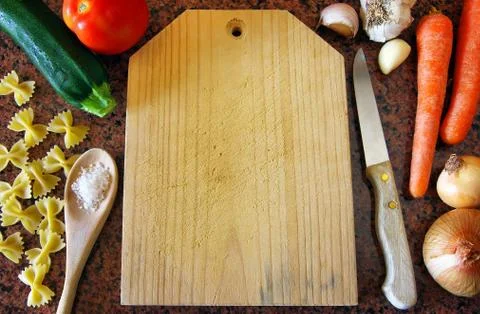 Cutting plank Stock Photos