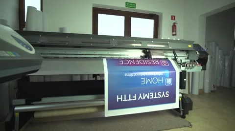 Cutting plotter Stock Footage 64234221