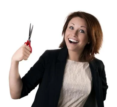 Cutting prices Stock Photos