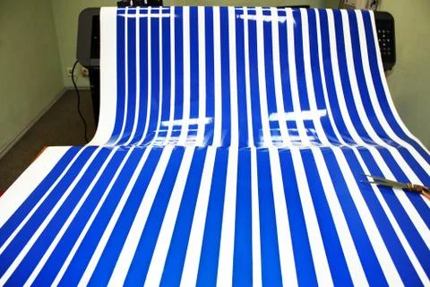 Cutting printer Stock-Fotos