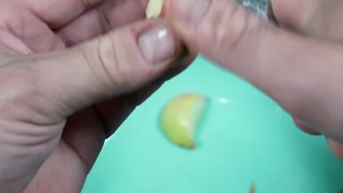 Cutting a red apple with a knife. Stock Footage 159426855