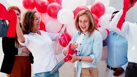 Cutting Ribbon Tape Ceremony Video stock 276238876