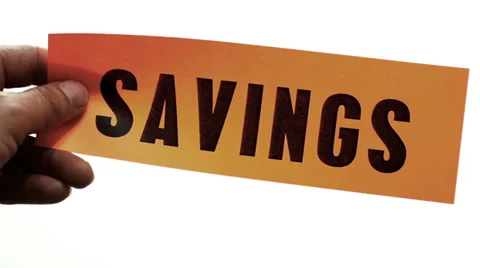 Cutting Savings Concept Stock Footage 38794447