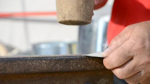 Cutting shaping metal Stock-Footage 23912326