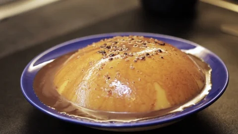 Cutting squash jelly Stock Footage 97411407