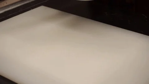 Cutting sun-dried tomatoes and tearing turkey Stock Footage 113527432