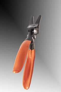 A cutting tool designed with handles and working edges to help users easily c Stock Photos